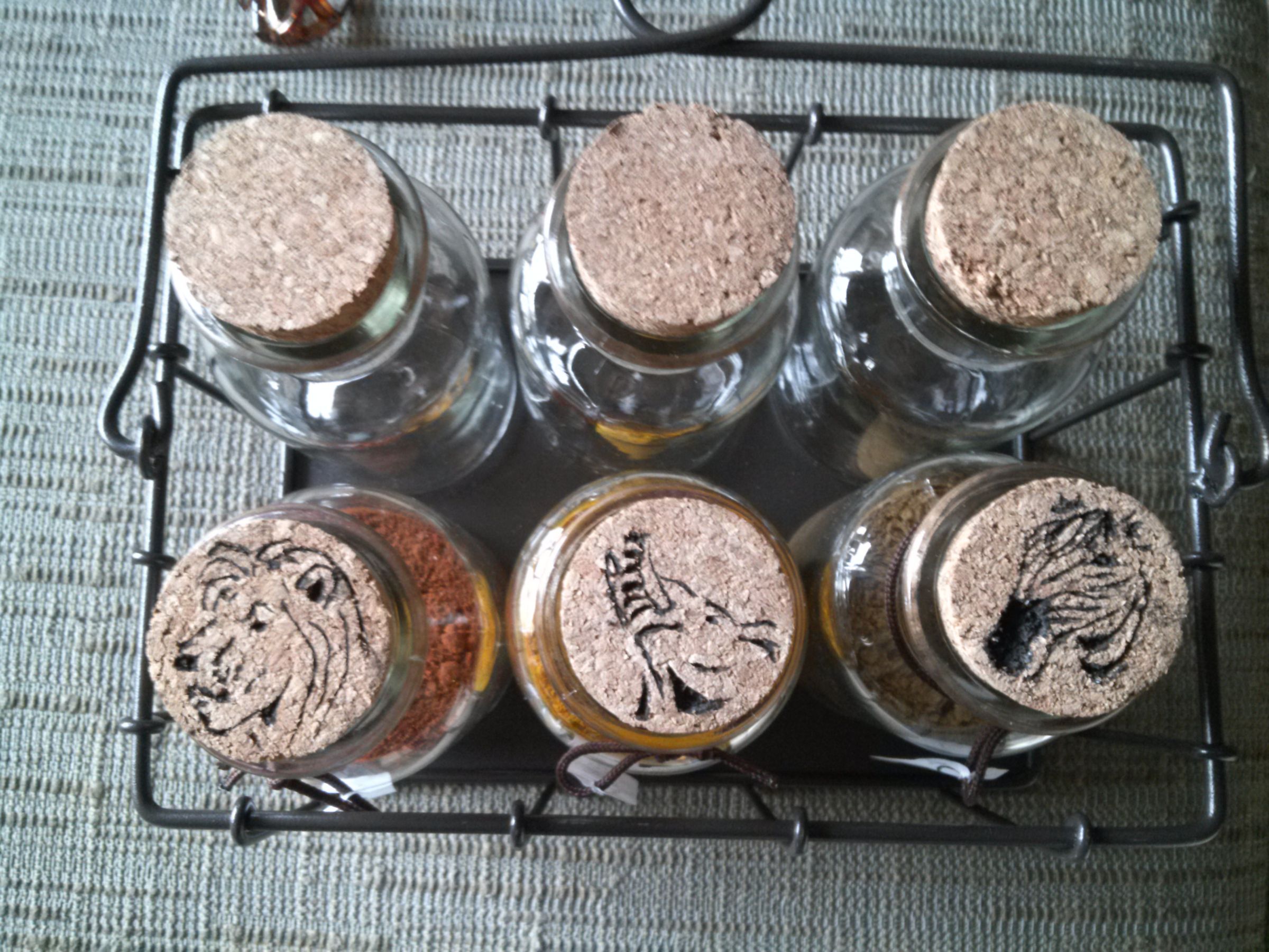 Inking Pictures Into Corks