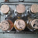 Inking Pictures into Corks