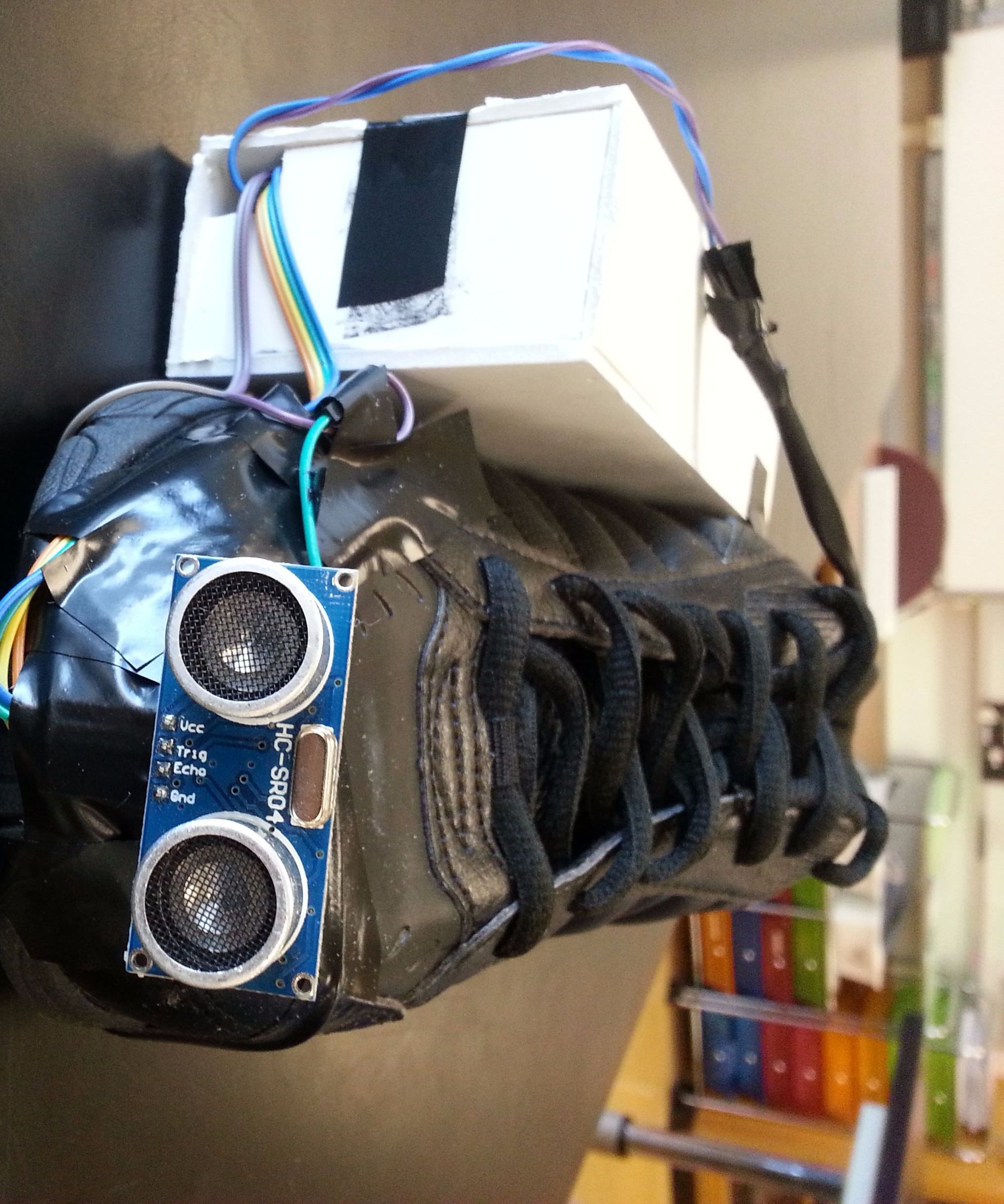 Vision Shoe (Shoe for the Blind)