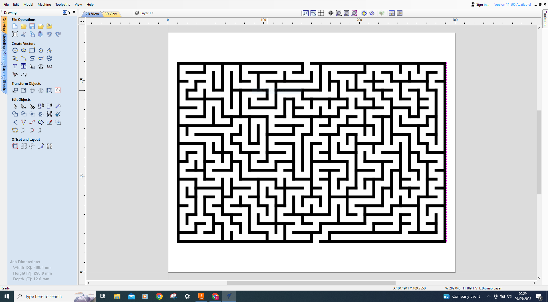 Maze Design Made Easy for Fusion 360 or Vetric Software : 5 Steps ...