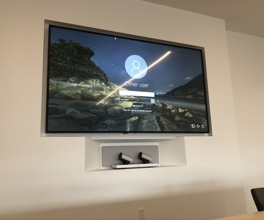 Setting Up a Conference Room for a Skype Meeting With an Audio Conferencing System