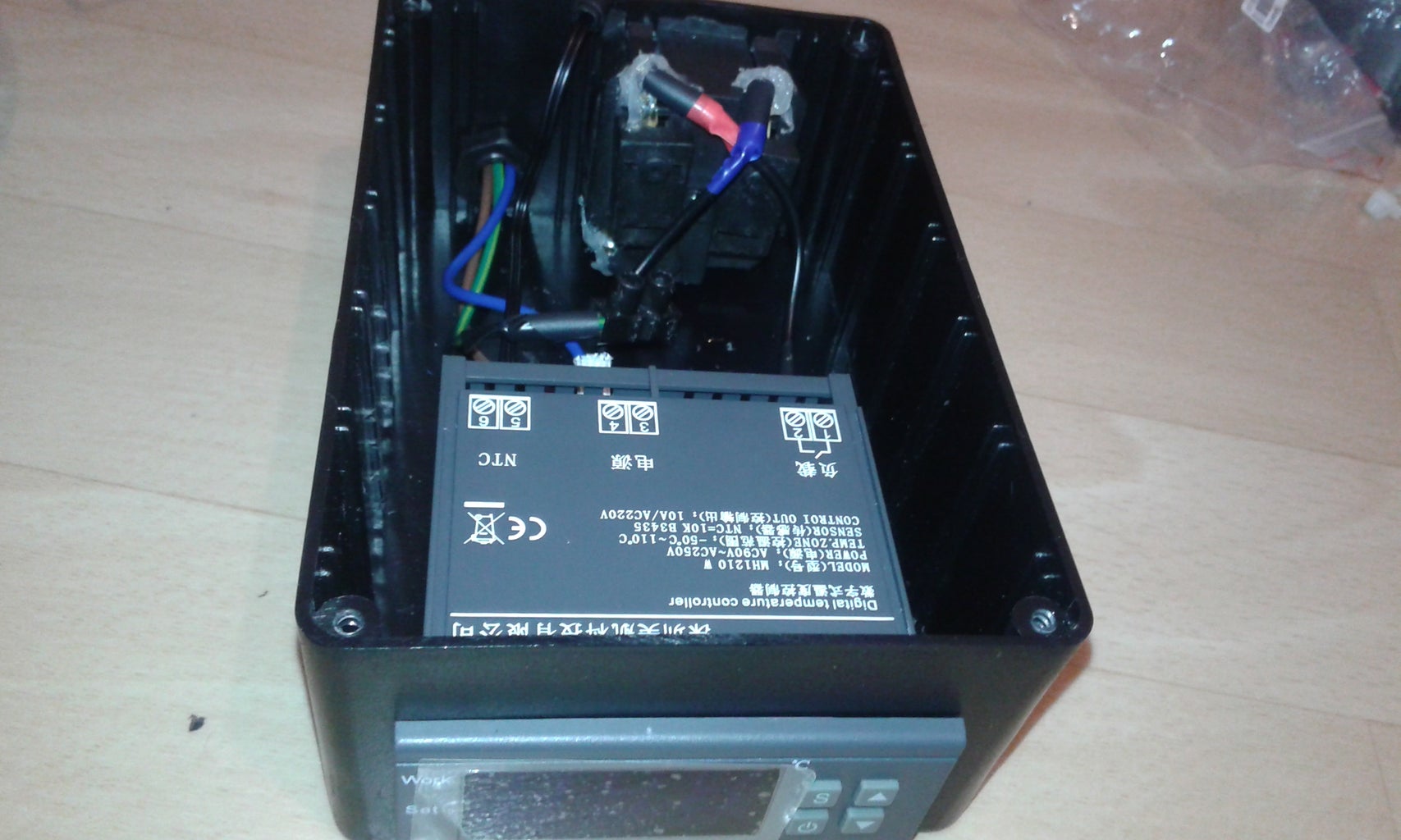 Homemade Thermostat : 6 Steps Circuit Diagram