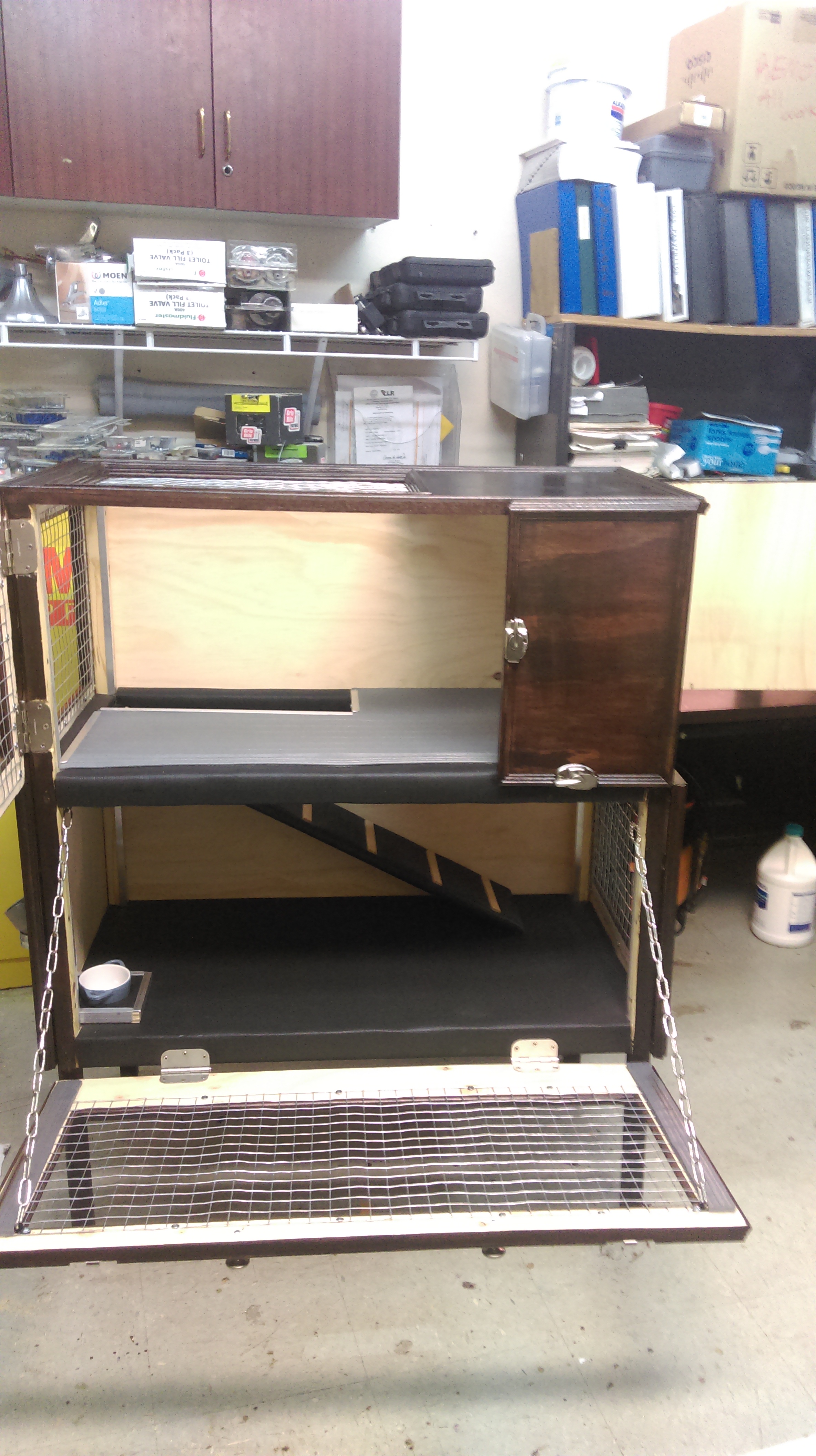 Handmade Rabbit Hutch 15 Steps (with Pictures) Instructables