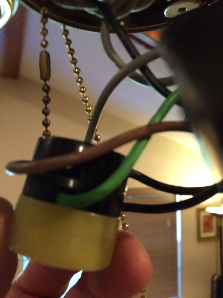 Ceiling Fan Pull Chain Switch 5 To 8 Wire Instructables