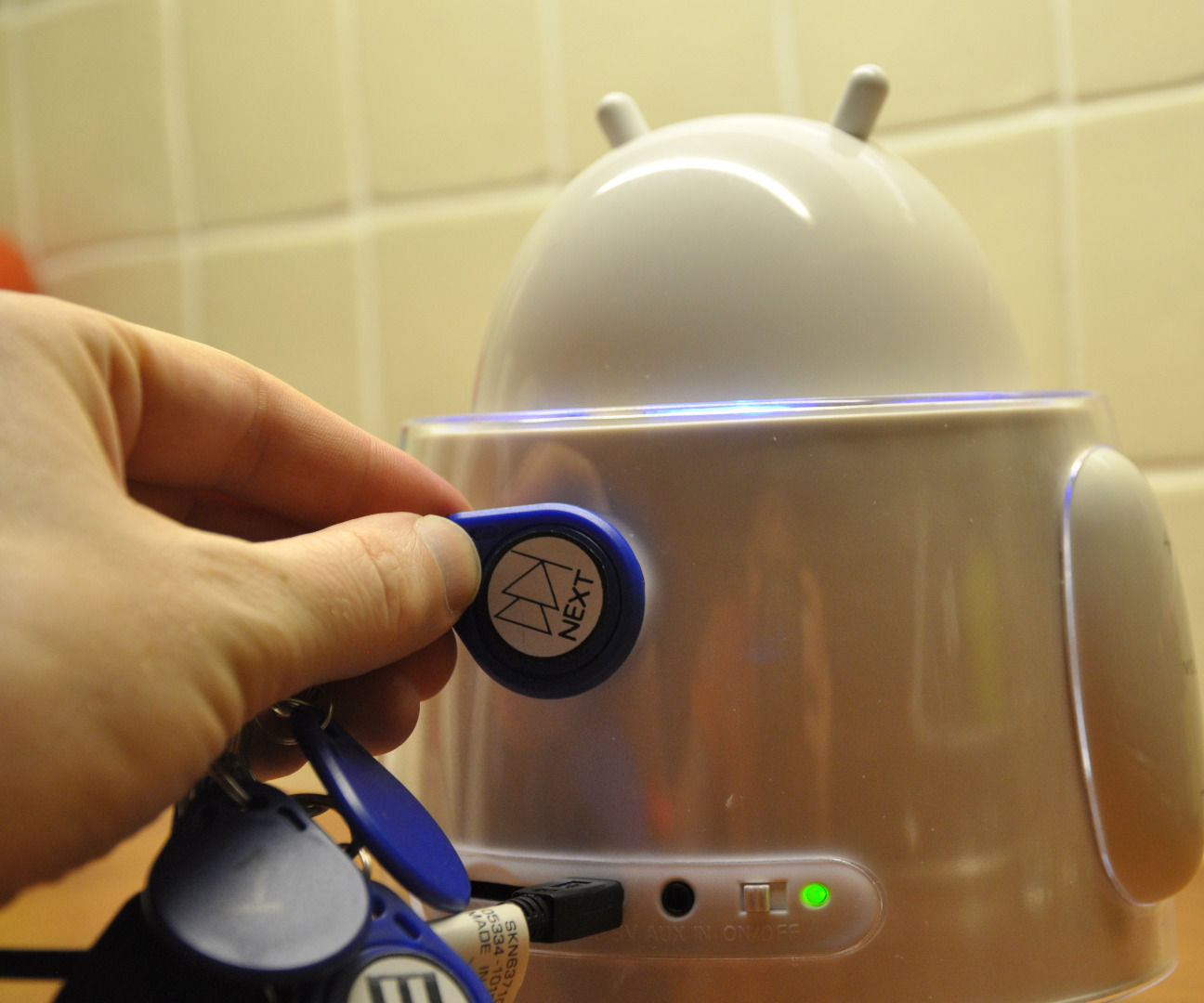 Raspberry Pi Based RFID Music Robot