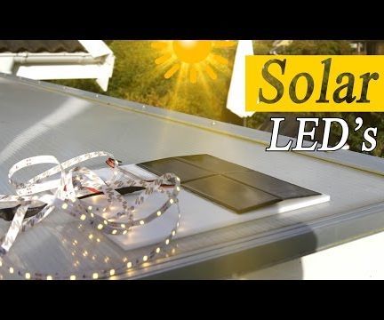 Light Up Rooms With Solar Power - DIY 10$ Project
