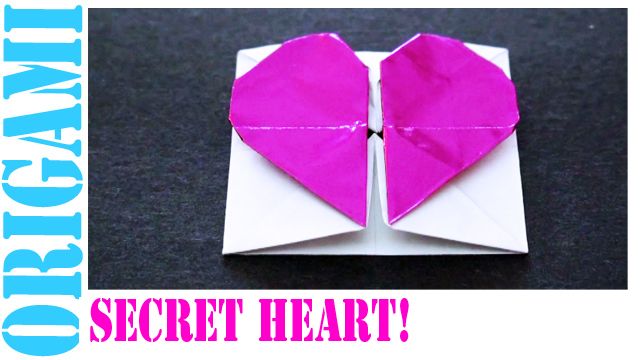 How to Make an Origami Valentine's Day Secret Heart!
