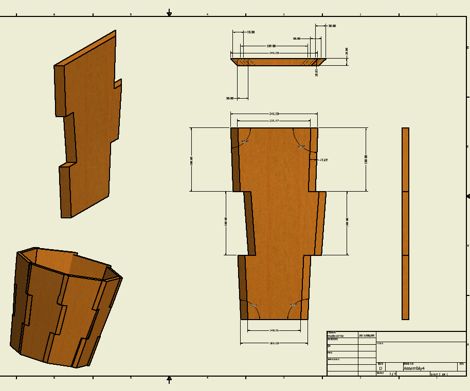 Octagonal Planter