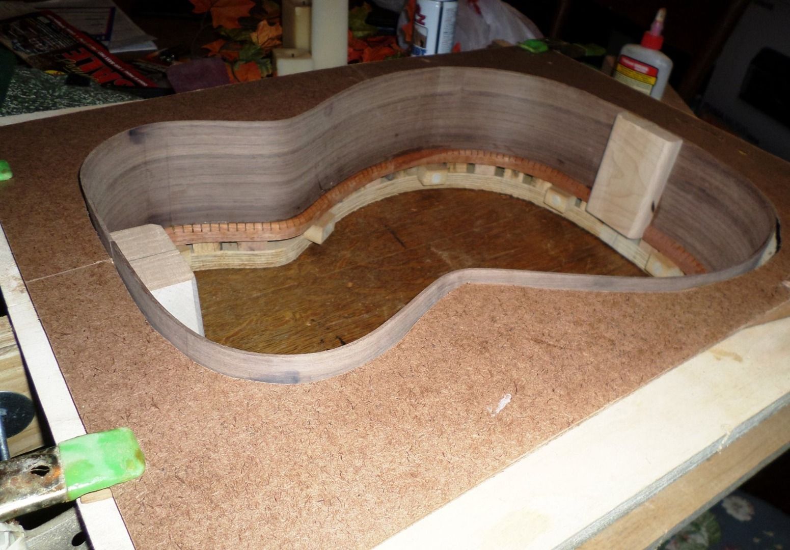Making the Mold and Bending the Sides