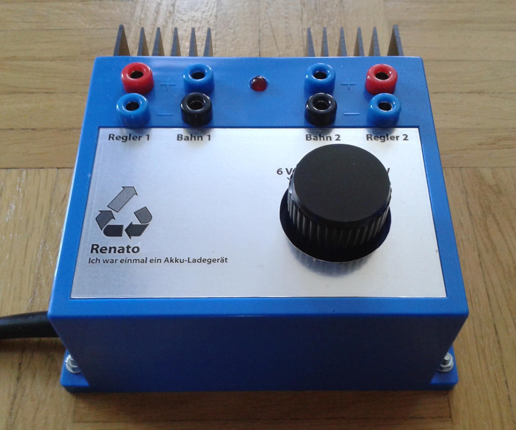 Old NiCd Charger Resurrected As Slotcar Power Supply