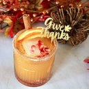 Sparkling Citrus Apple Cider Thanksgiving Margarita