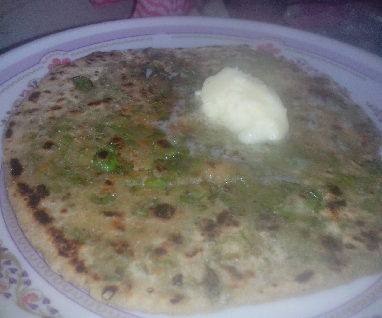 How to Make Peas Parantha (Green Parantha)