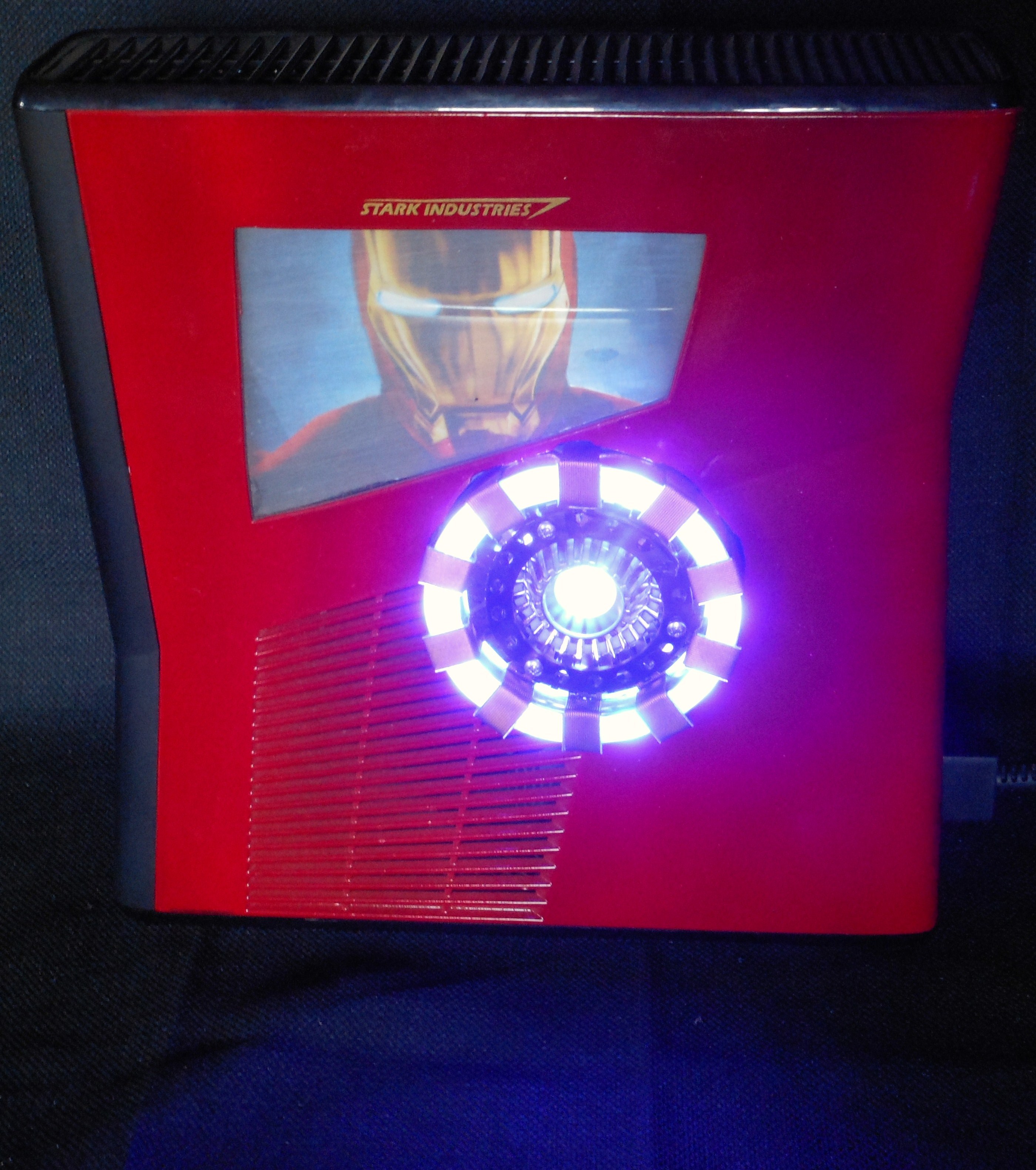 Iron Man DIY XBOX 360 Case Mod