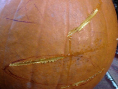 Pumpkin Cuttin' Ceremony