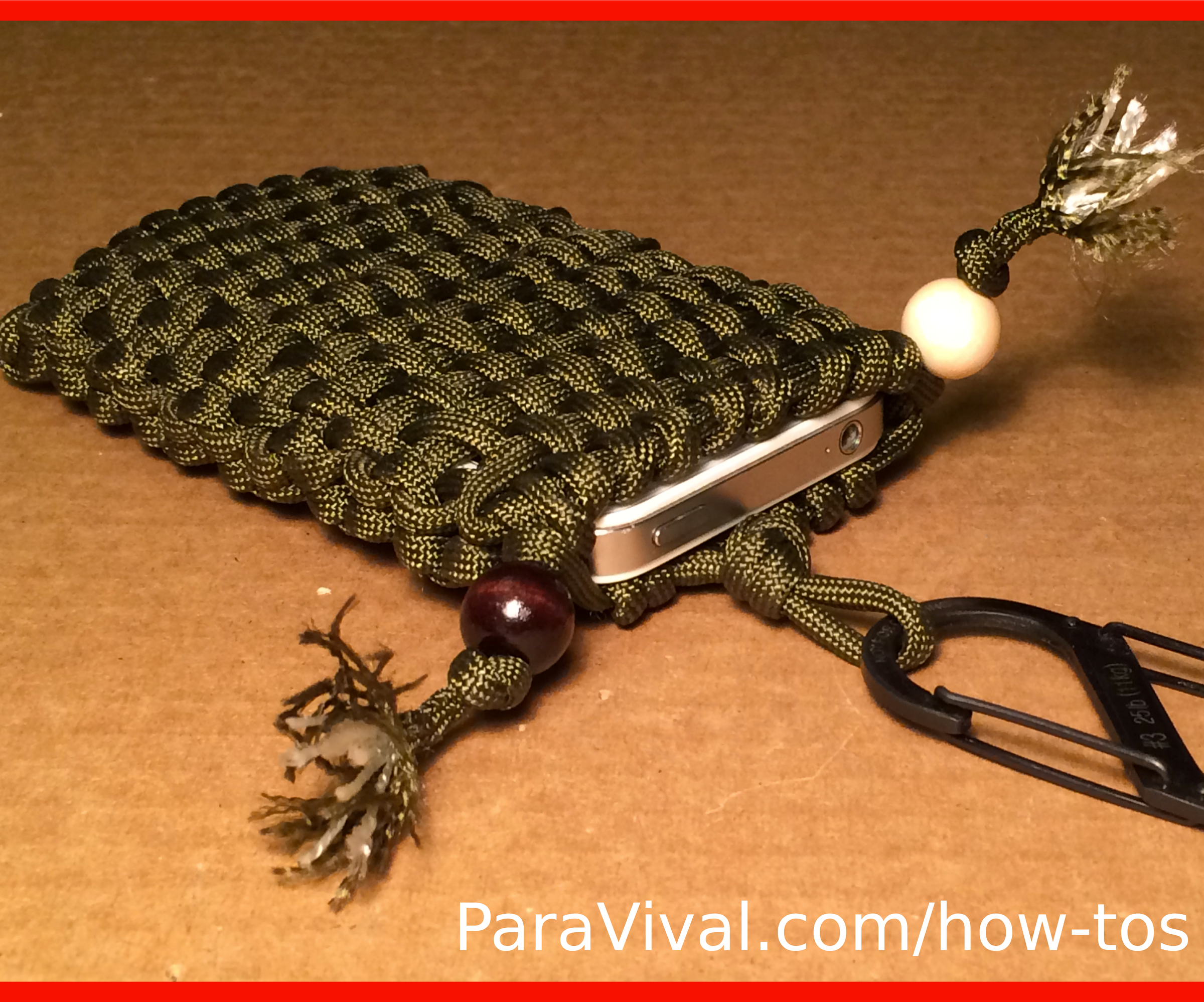 Weaved Paracord IPhone Sleeve