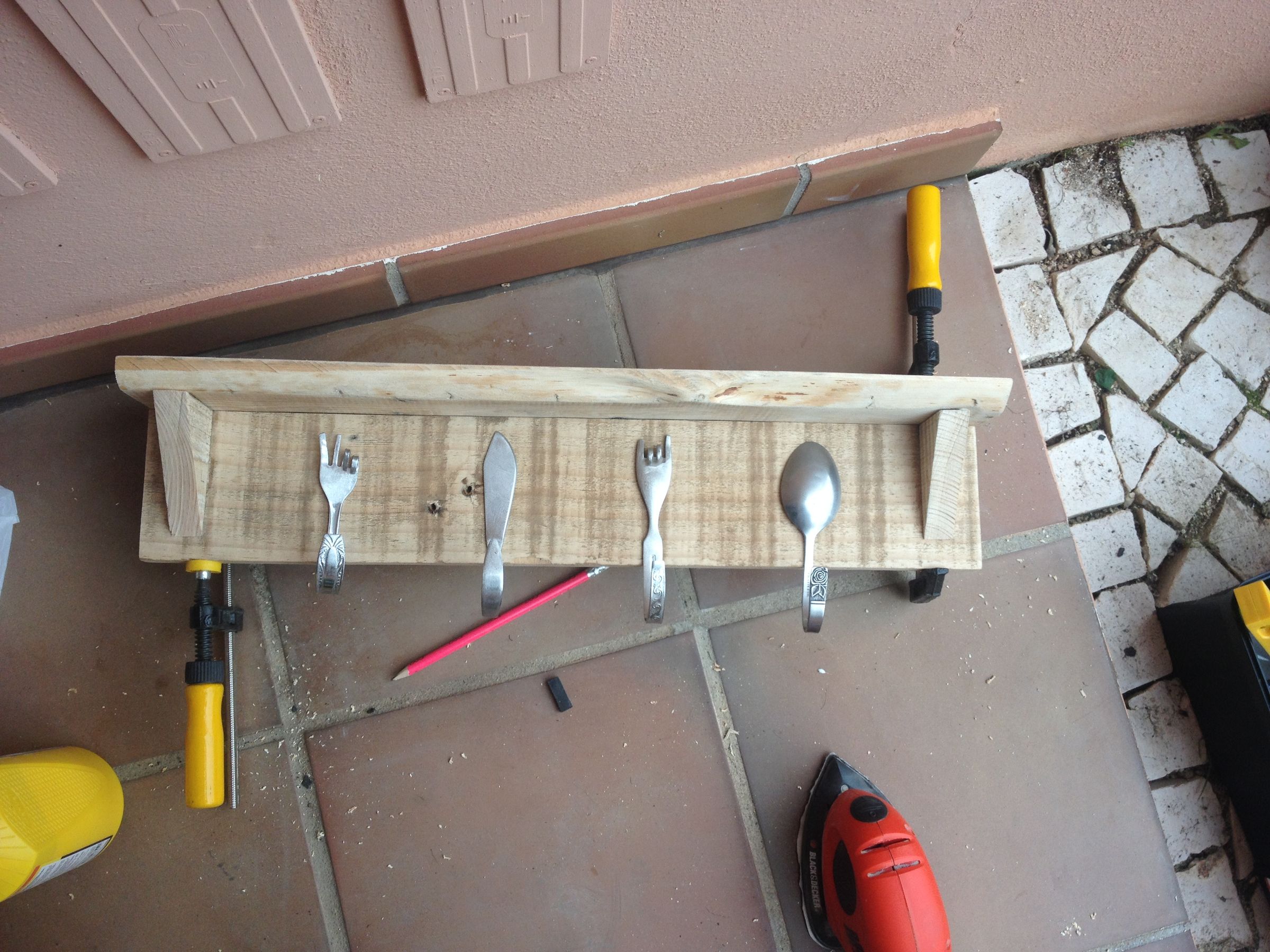 Upcycled Coat Rack Instructables