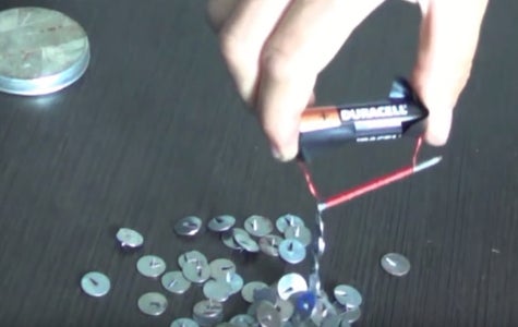 Build Your Electric Magnet in 30 Seconds ? Tutorial