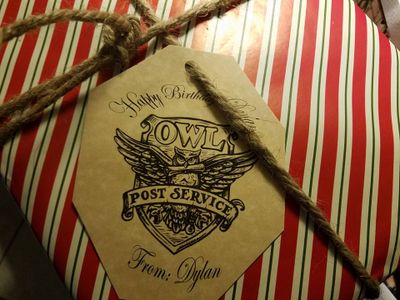 Harry Potter Owl Post Gift Tag