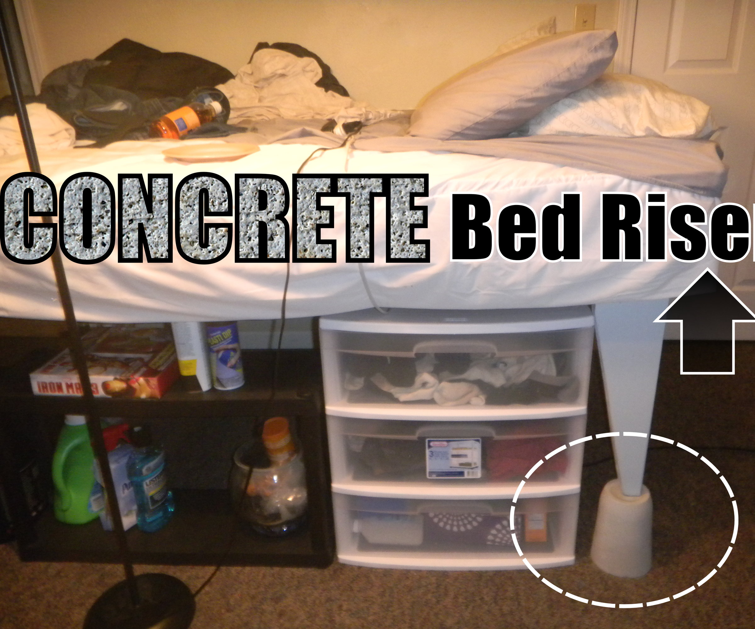 Concrete Bed Risers