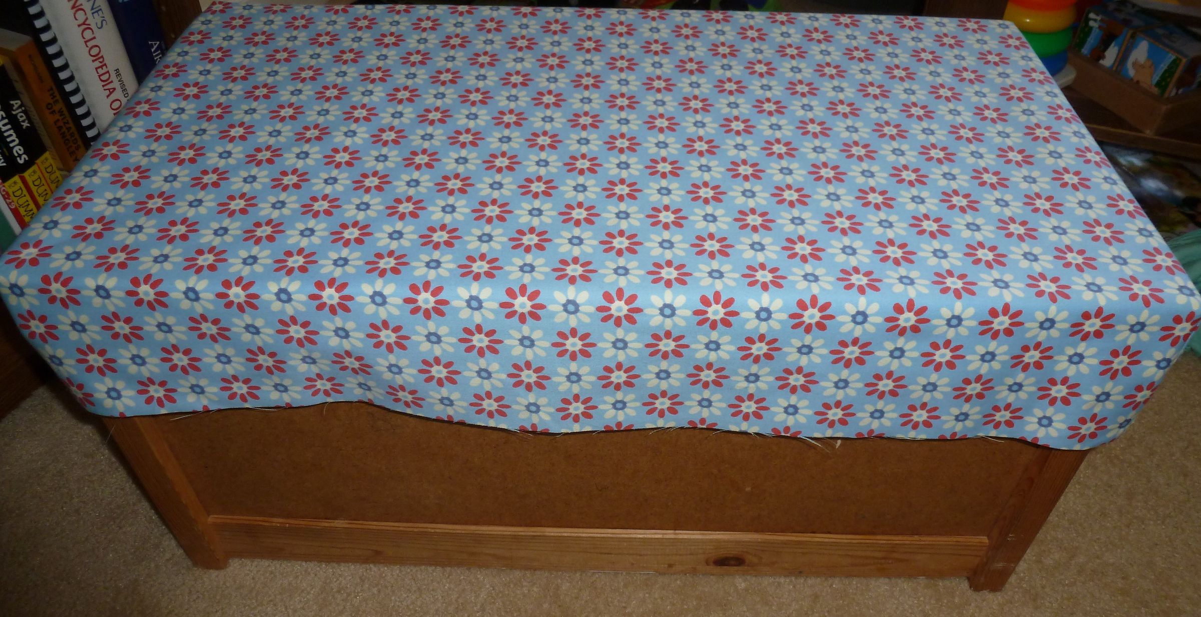 Upholster an Ikea Toybox 6 Steps Instructables