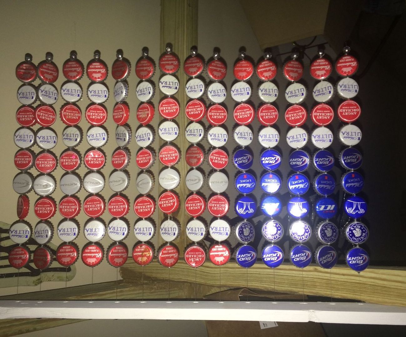 Bottle Cap American Flag