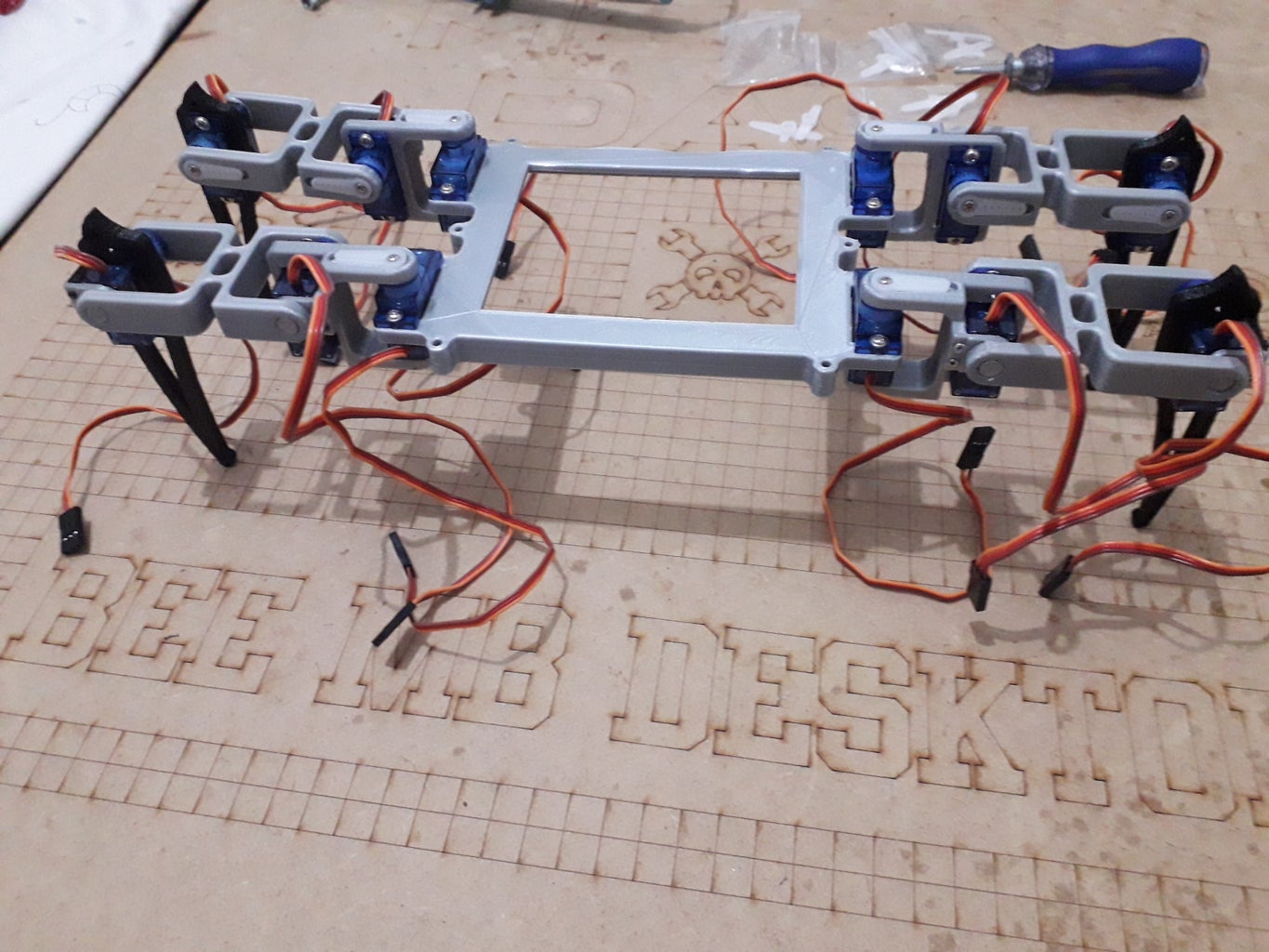 ARDUINO SPIDER ROBOT (QUADRUPED) : 7 Steps - Instructables