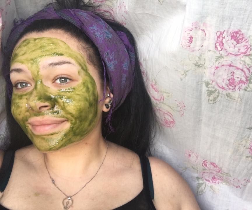 ? DIY Matcha Face Scrub ? 