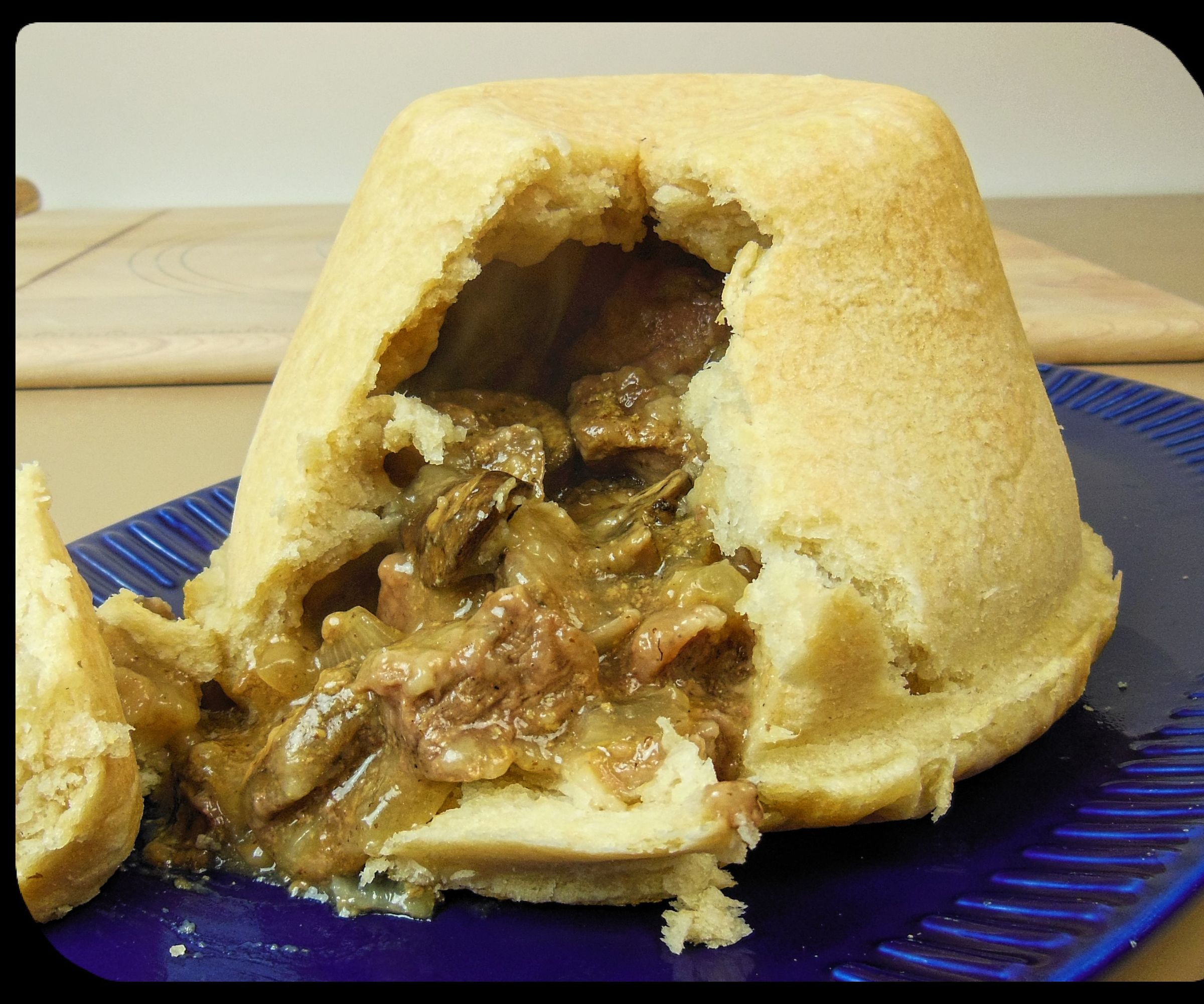 Steak and Mushroom Pudding