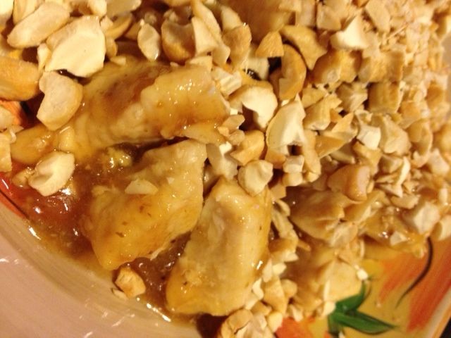 Iron Chef Orange Cashew Chicken