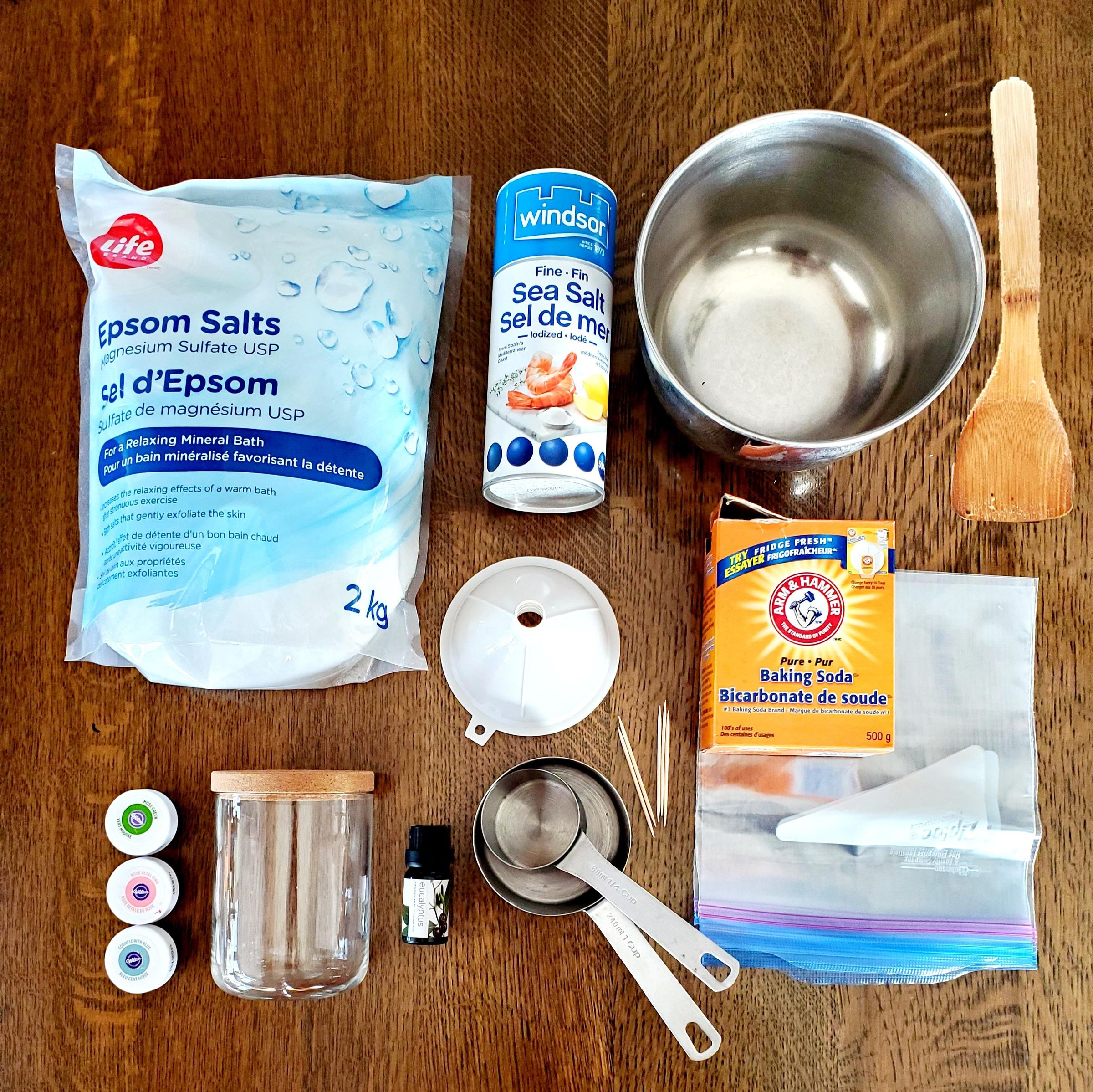 DIY Colored Bath Salts 9 Steps (with Pictures) Instructables