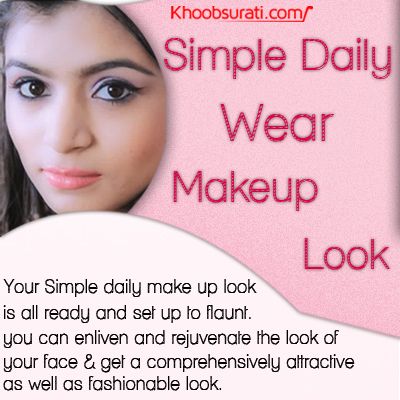 Simple Daily Wear Makeup Look