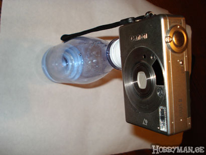 Make your own camera monopod with a bottle-cork