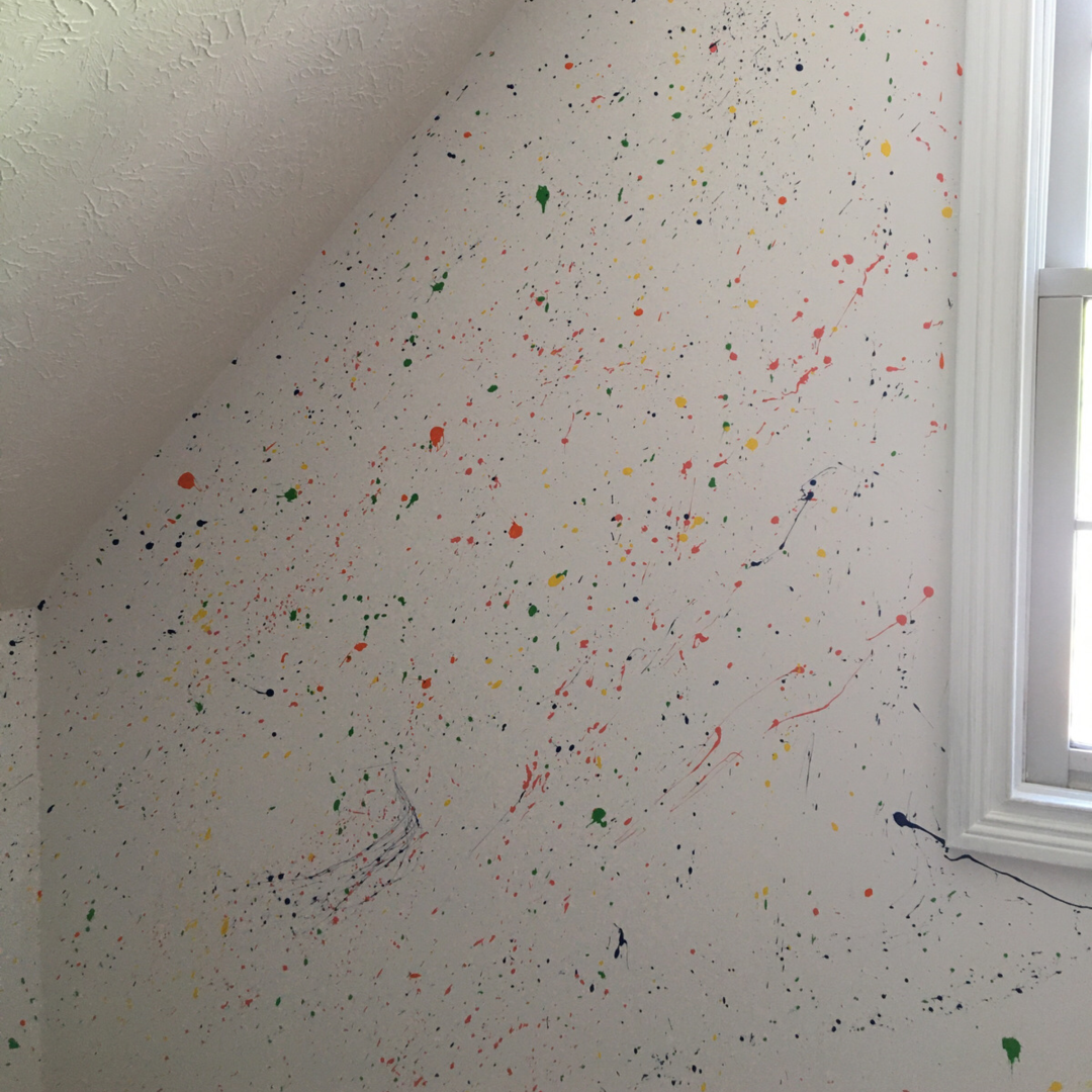 Splatter Painting a Room 5 Steps Instructables
