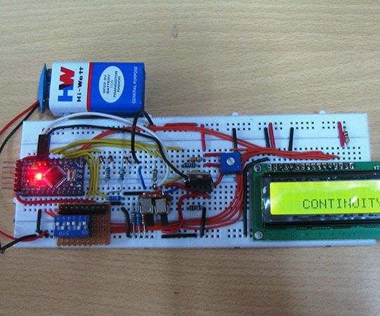 arduino based ohmmeter