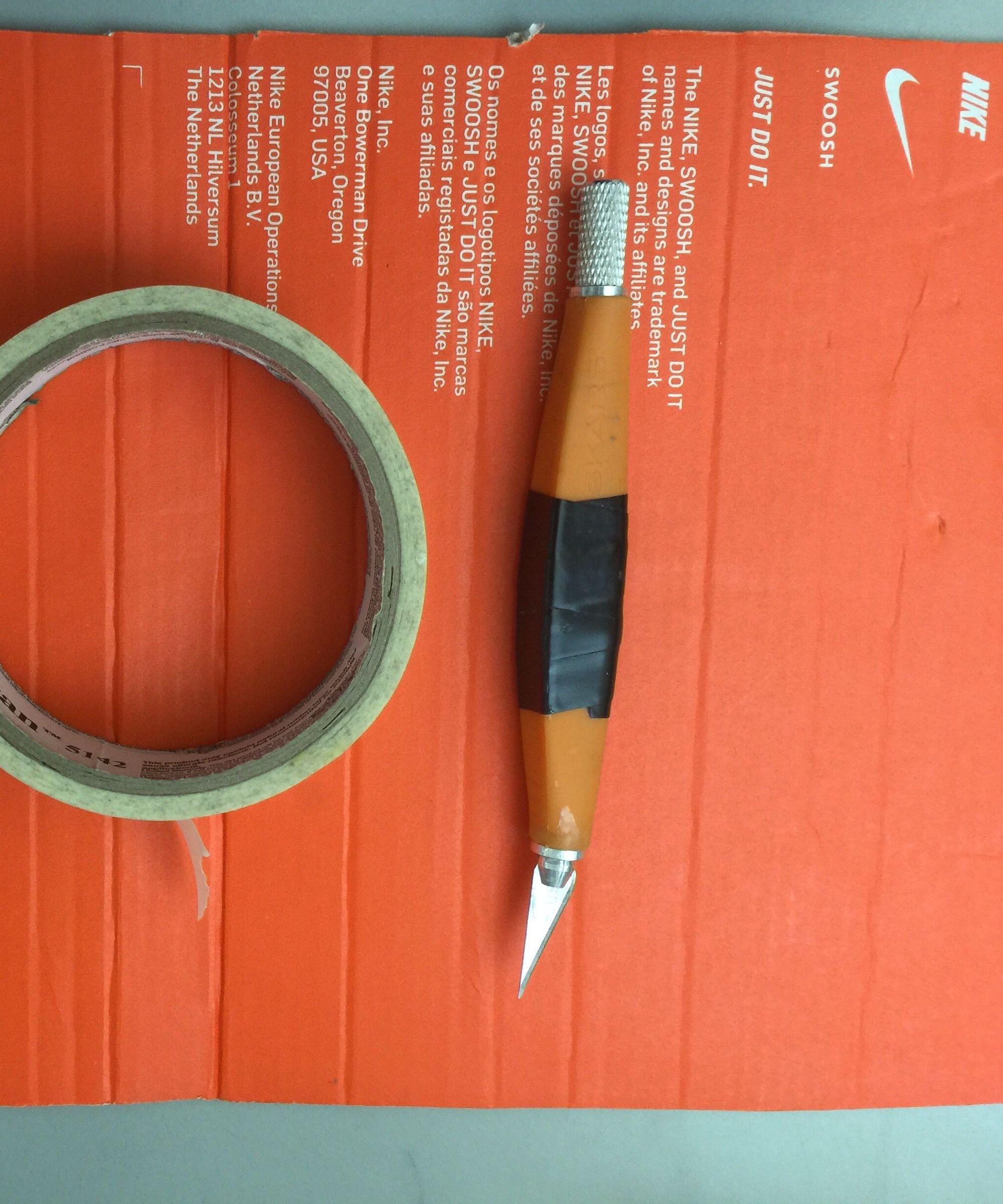 Gather Your Materials Cardboard Case