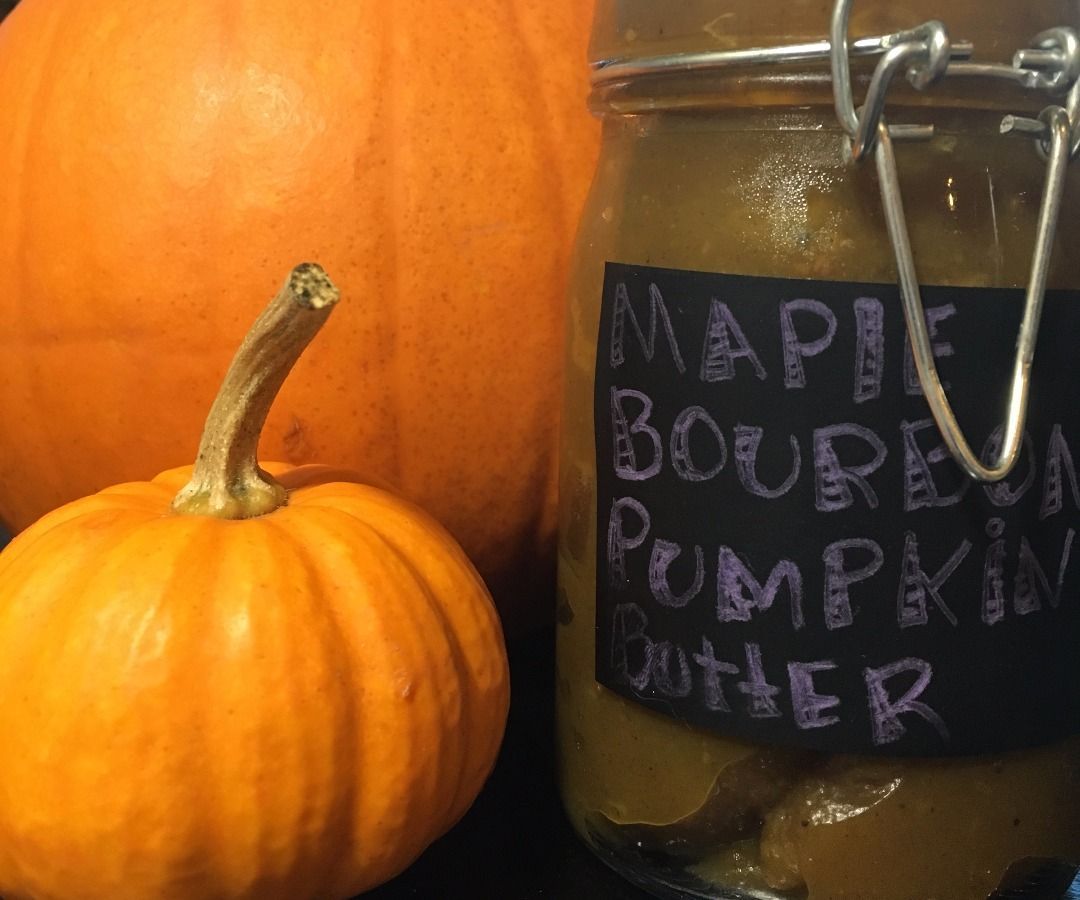 Boozy Maple Pumpkin Butter