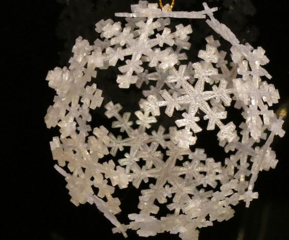 Snow Shaped Ornament