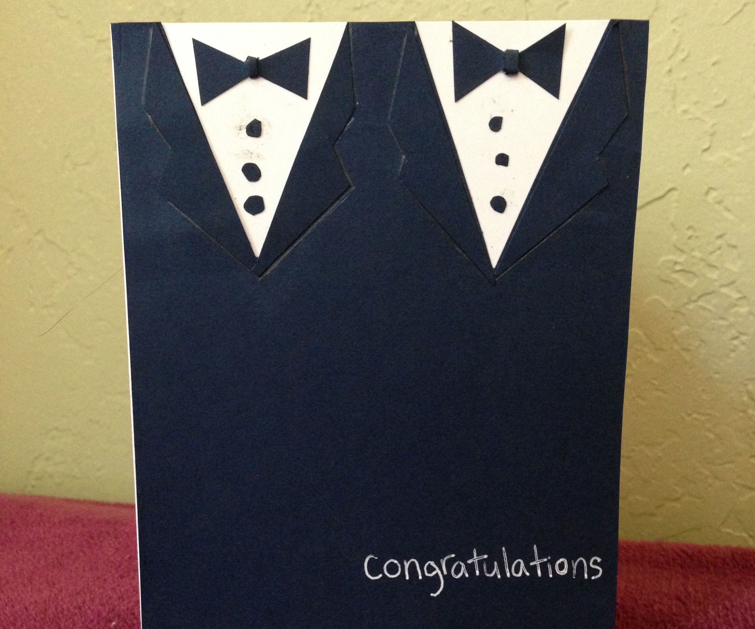 Mr. & Mr. Wedding Card