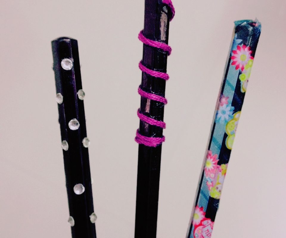 DIY Pencil Decoration