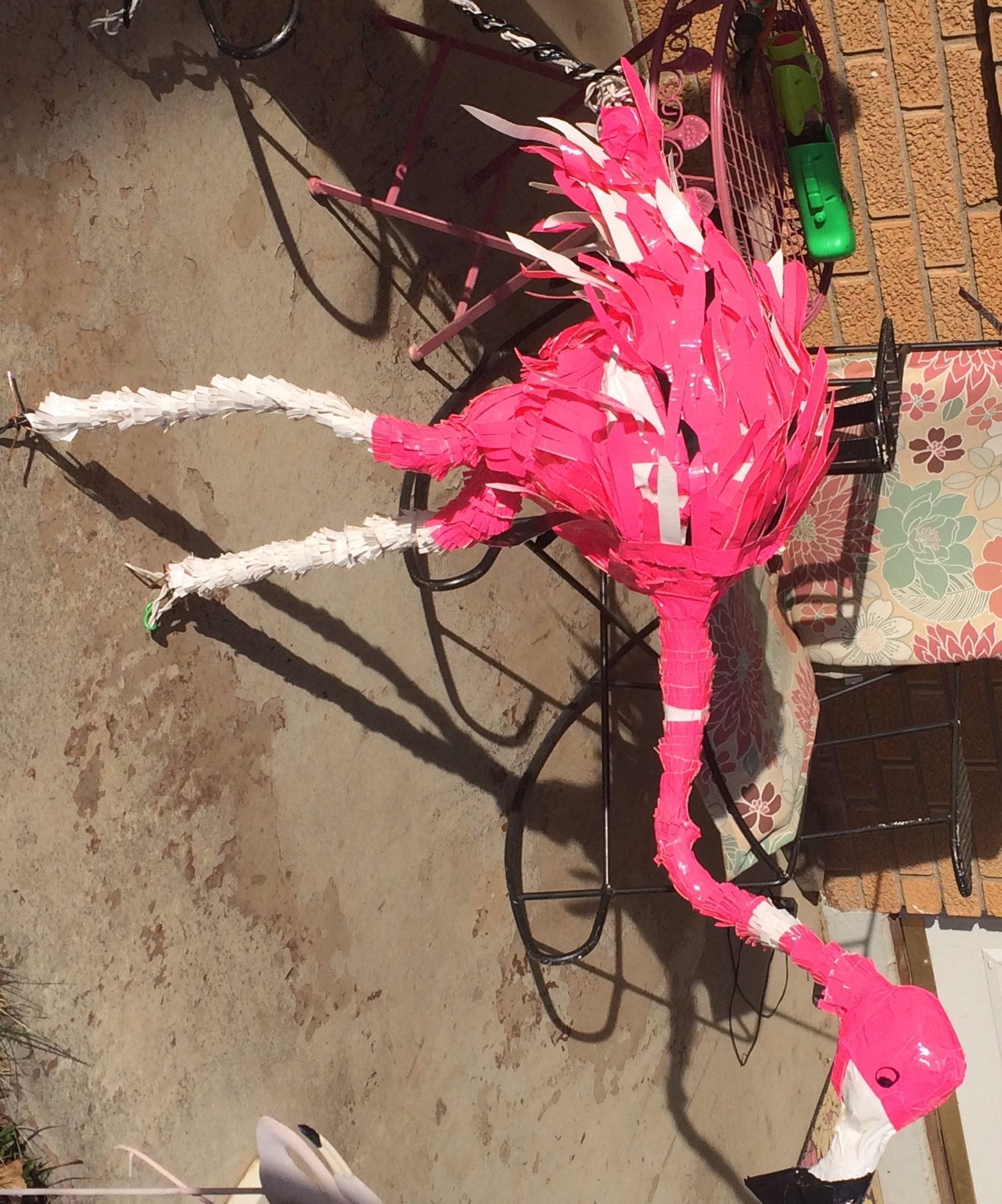 Diy Duck Tape Animal-Flamingo by Sophie Gaither