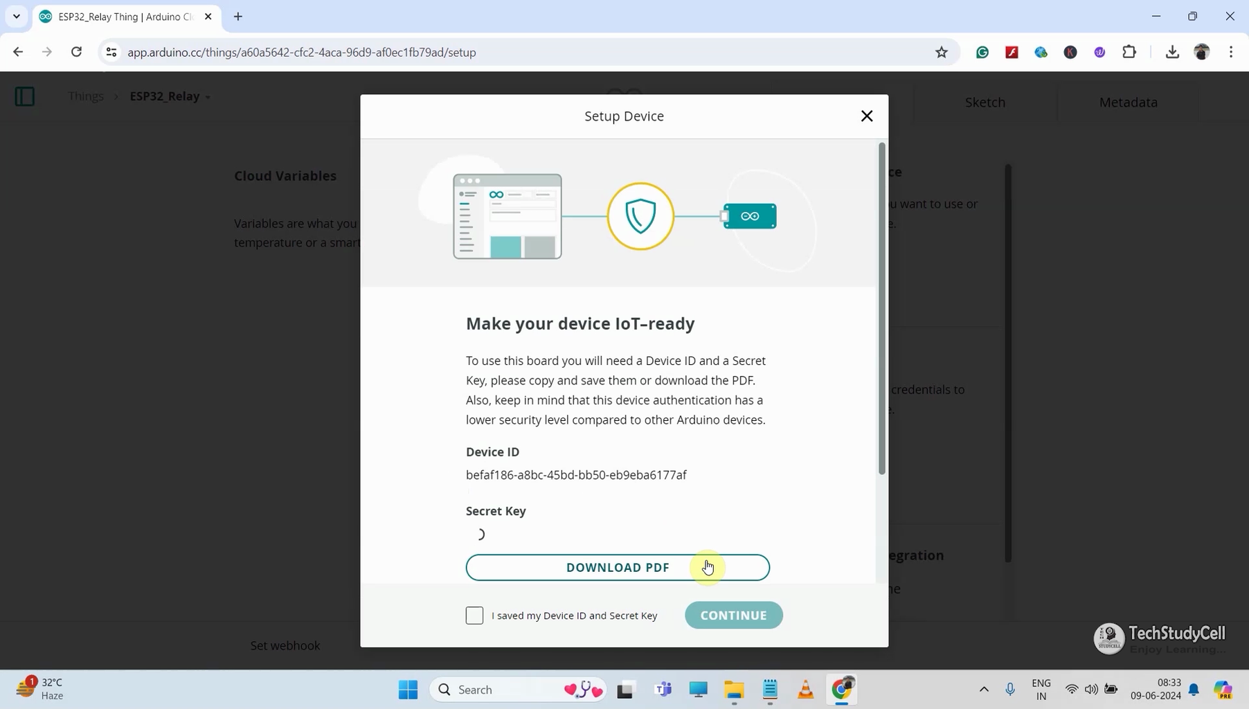 ESP32 Home Automation Using Arduino IoT Cloud Google Assistant : 16 ...