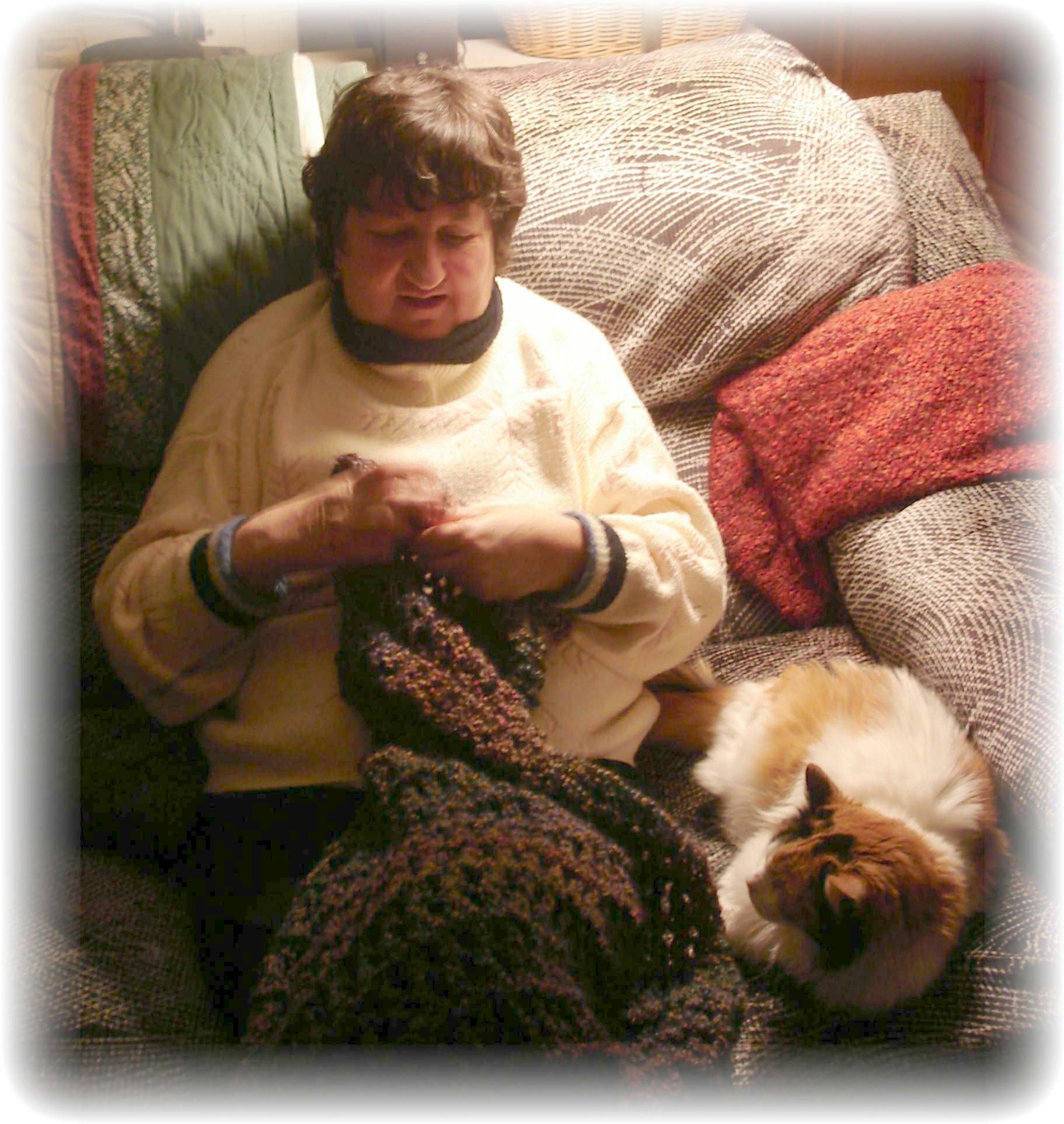 Broken Ribs Prayer Shawl