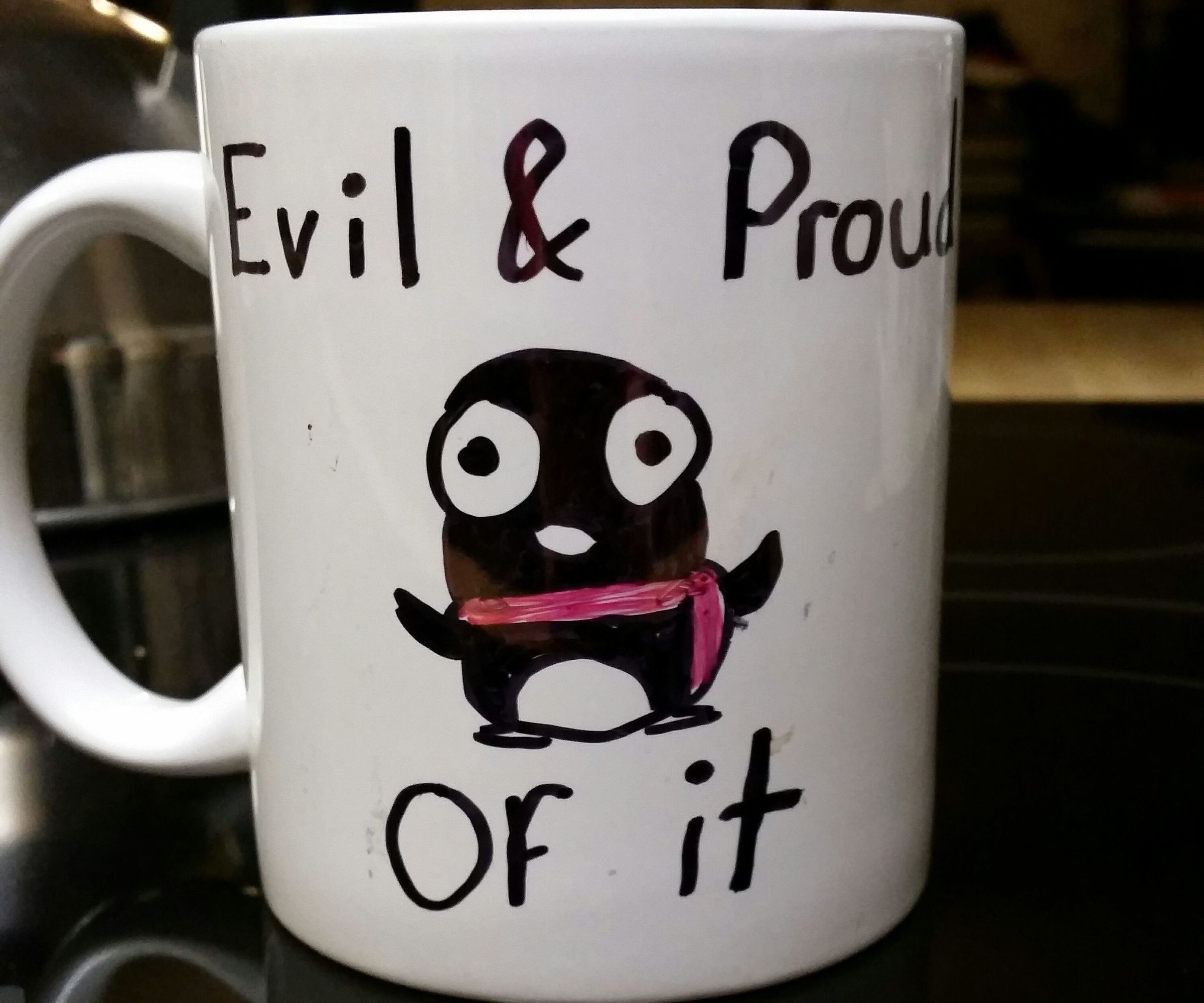 DIY One of a Kind Ceramic Mugs