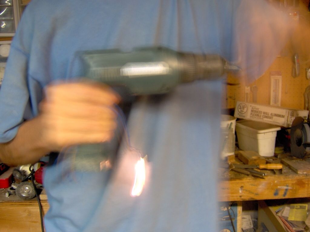 Generator Demonstration From Cordless Drill