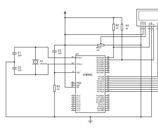 LCD Interfacing With 8051 (AT89S52)