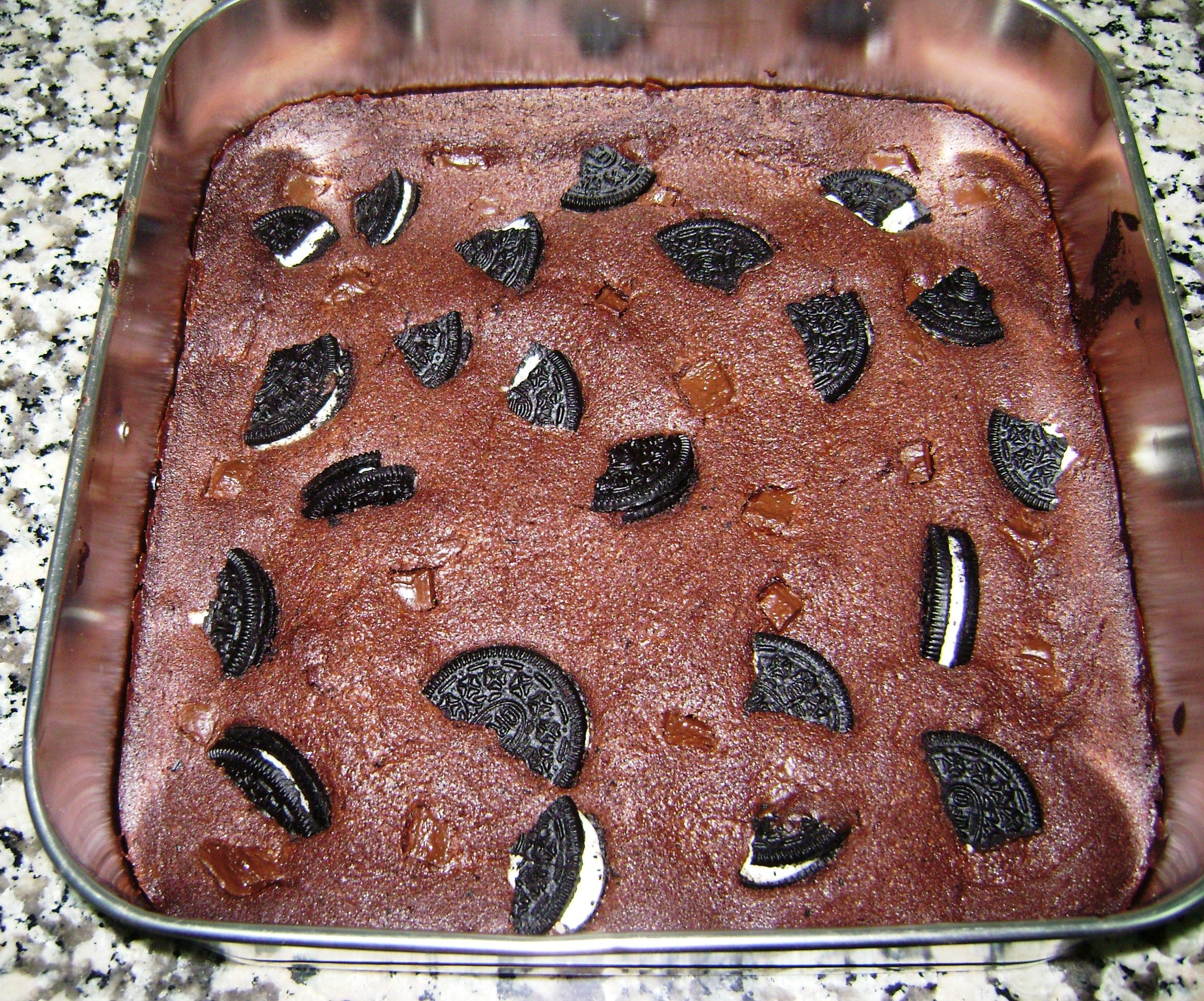 Awesome Nutella-Oreo Brownie