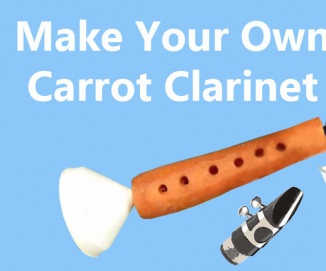 How to Make a Carrot Clarinet and Play It
