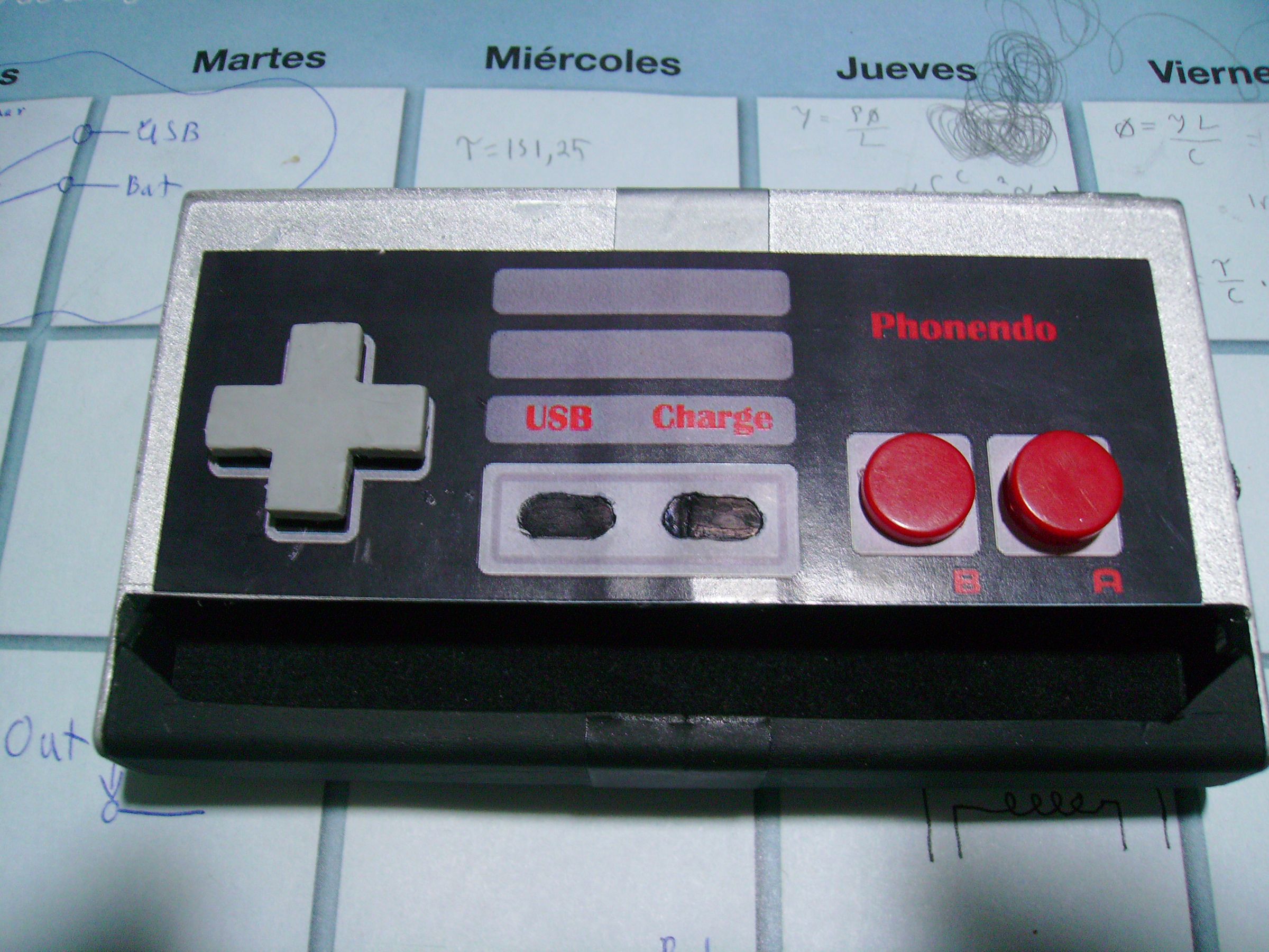 NES Inspired Simple Phone Stand.