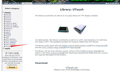  UTouch Function Demonstration