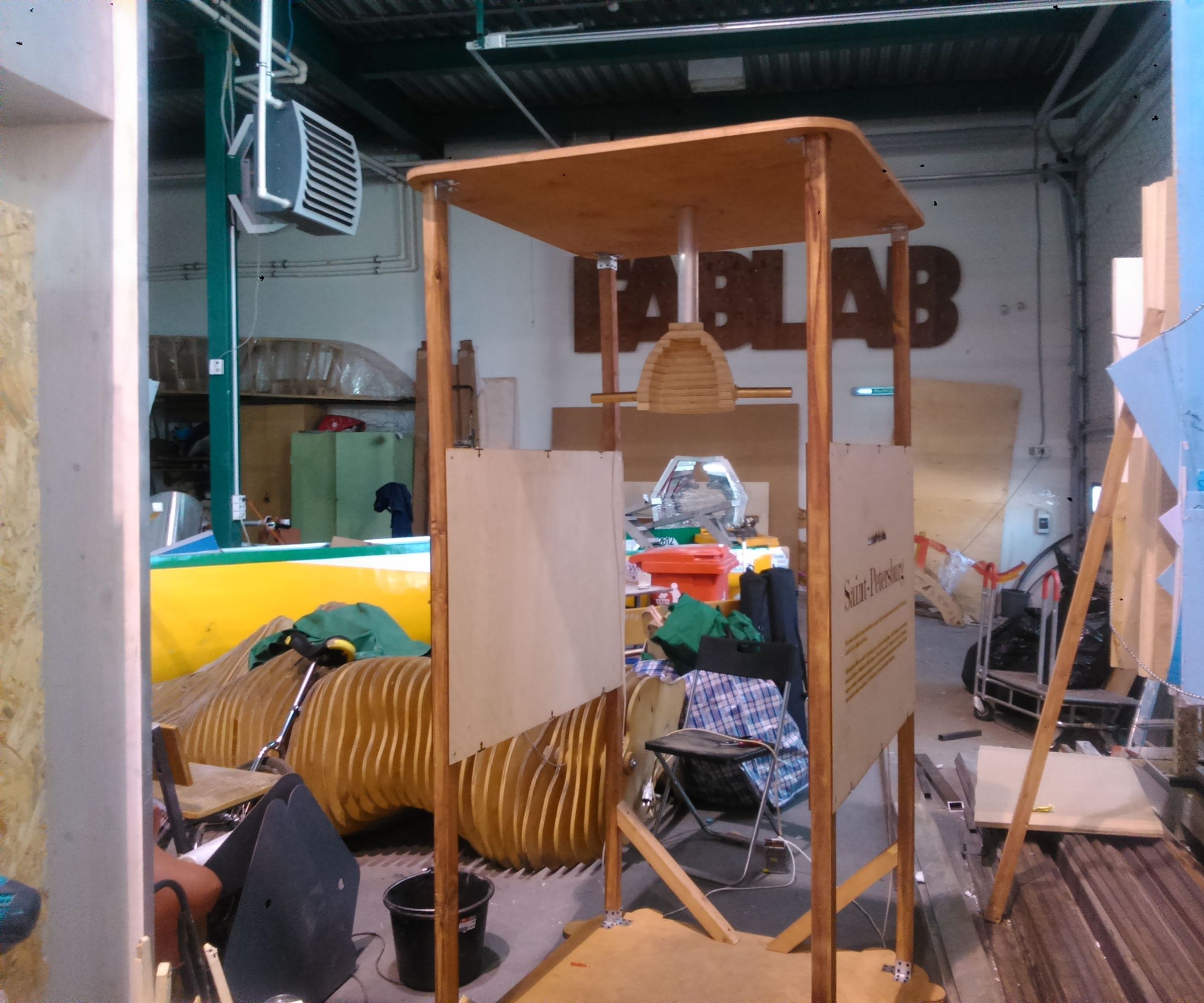 Periscope booth (work in progress)